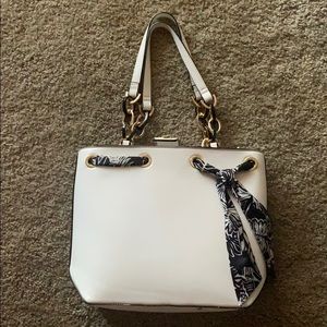 Kate Landry White handbag